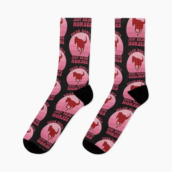 Item preview, Dear Santa Just Bring Horses |  A horse for Christmas designed and sold by THROUGH-LIFE.