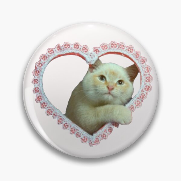 Item preview, kitten inside heart designed and sold by Juana S.