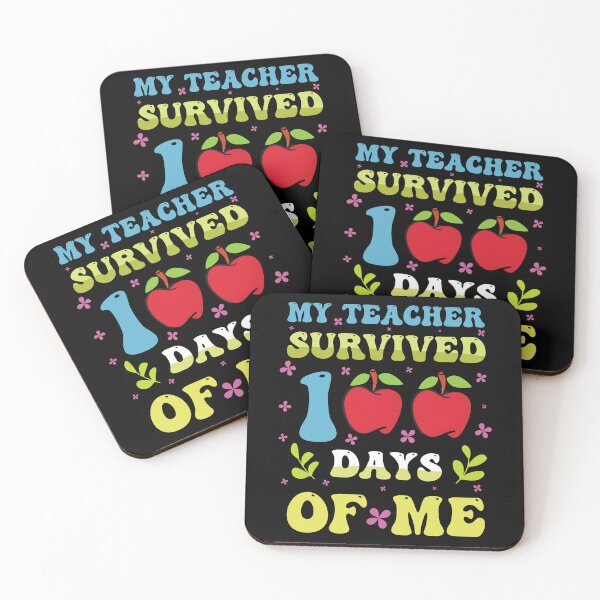 Item preview, My Teacher Survived 100 Days of Me designed and sold by TADYSHOP.