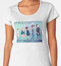 Stranger Things Eleven's Evolution - 11 Women's Premium T-Shirt