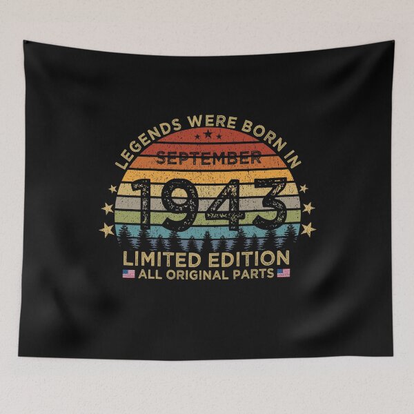 Item preview, Legends Were Born In September 1943 Limited Edition Patriotic designed and sold by cssdru.