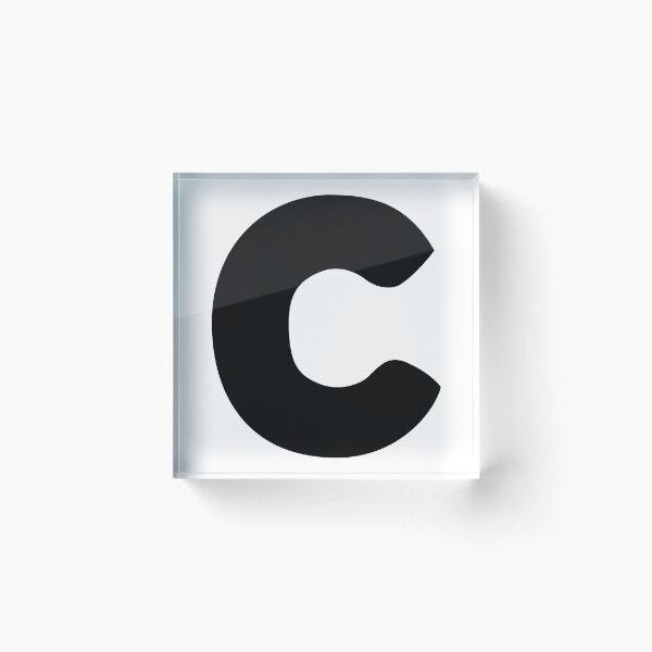 Item preview, Copy of Letter C Word letra ce ctrl c designed and sold by ZooOfArt.