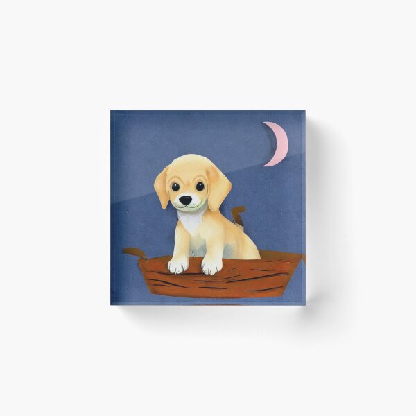 Item preview, Dog fanart Mans Best Friend simple puppy with big eyes designed and sold by ValleyDream.
