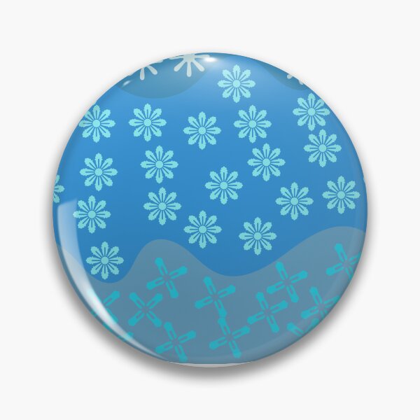 Aperçu de l'œuvre Motif Floral Japonais Motif Patchwork Bleu créée et vendue par Anna Lemos.
