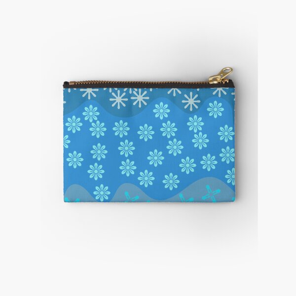 Aperçu de l'œuvre Motif Floral Japonais Motif Patchwork Bleu créée et vendue par Anna Lemos.