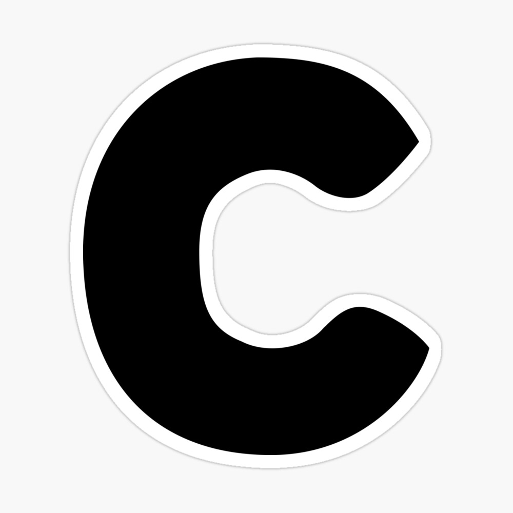 Copy of Letter C Word letra ce ctrl c Poster