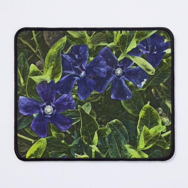 Item preview, Vinca Minor Natural Dark Illustration designed and sold by SunshineWalker.