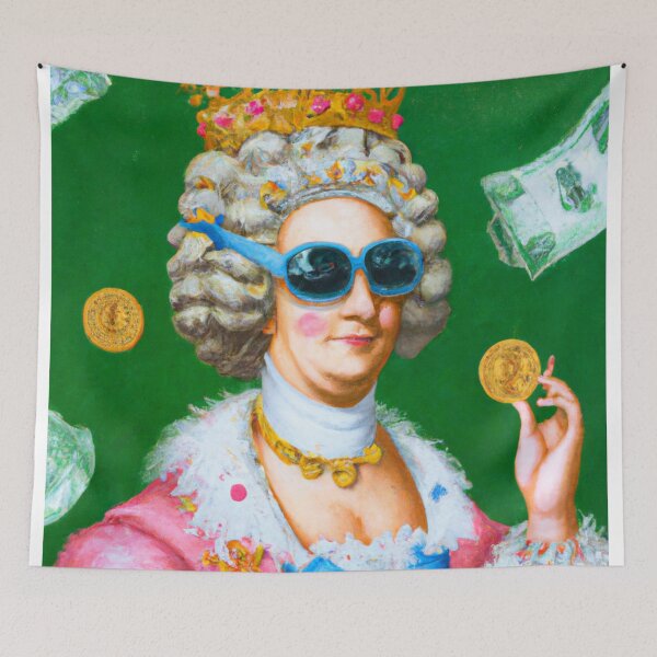 Item preview, Unusual Altered Steampunk Portrait Painting with Goggles ( Steampunk ) designed and sold by RadRococo.