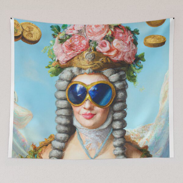 Item preview, Unusual Altered Steampunk Portrait Painting with Goggles ( Steampunk ) designed and sold by RadRococo.