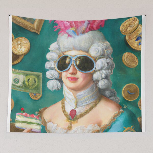 Item preview, Unusual Altered Steampunk Portrait Painting with Goggles ( Steampunk ) designed and sold by RadRococo.