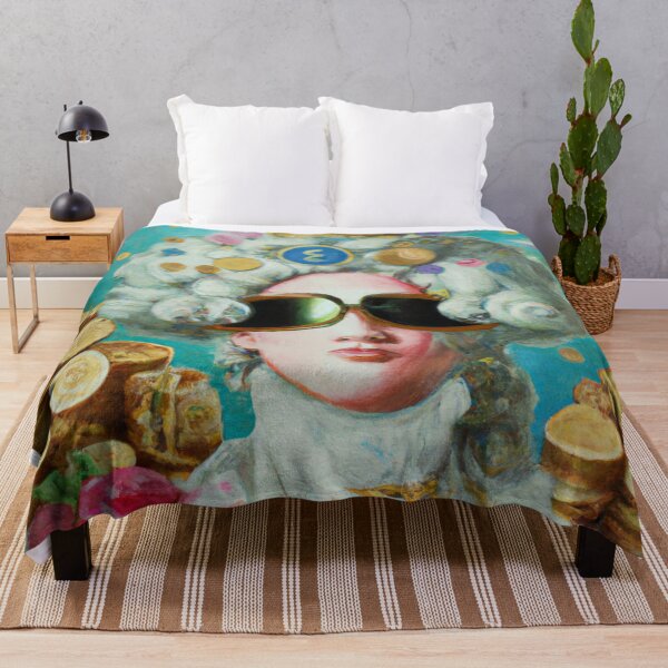 Item preview, Unusual Altered Steampunk Portrait Painting with Goggles ( Steampunk ) designed and sold by RadRococo.