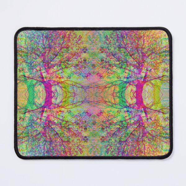 Item preview, color distorted trees designed and sold by AspieConjures.
