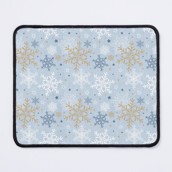 Item preview, SNOWFLAKES LIGHT BLUE PATTERN designed and sold by Phanya-Style.
