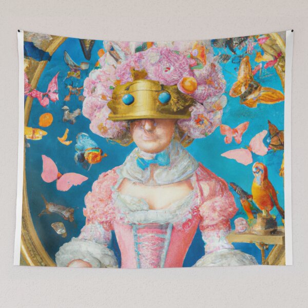 Item preview, Unusual Altered Steampunk Portrait Painting with Goggles ( Steampunk ) designed and sold by RadRococo.