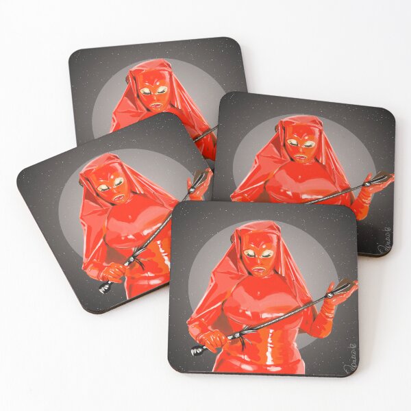 Item preview, Latex enthusiast in red catsuit and gloves designed and sold by Pepinowitz.