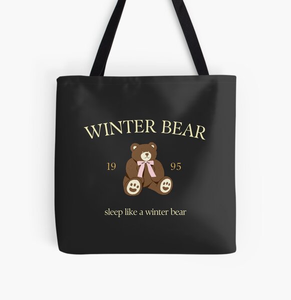 BTS V Taehyung Winter Bear Vante Tote Bag