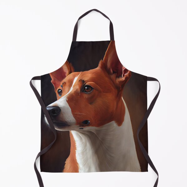 Item preview, Basenji - Oil paint designed and sold by ABArtByAlexST.