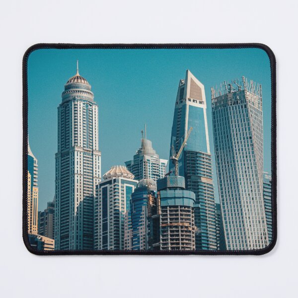 Artikelvorschau, Dubai Marina with beautiful city sunset time entworfen und verkauft von RaimondKlavins.
