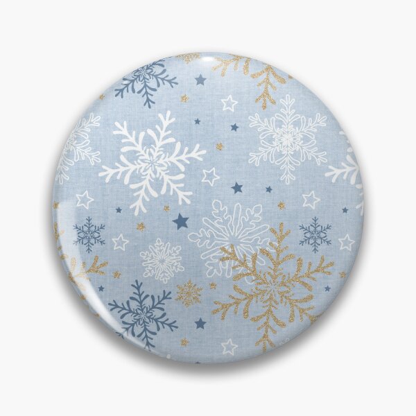 Item preview, SNOWFLAKES LIGHT BLUE PATTERN designed and sold by Phanya-Style.
