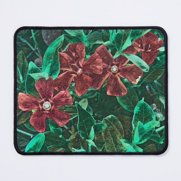 Item preview, Vinca Minor Green Dark Illustration designed and sold by SunshineWalker.
