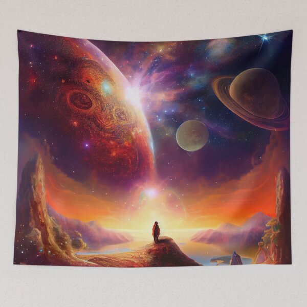 Item preview, Cosmic landscape designed and sold by CEVmemories.