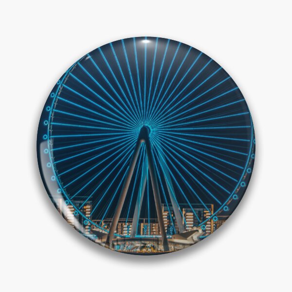 Item preview, Bluewaters island and Ain Dubai ferris wheel on in Dubai, UAB designed and sold by RaimondKlavins.