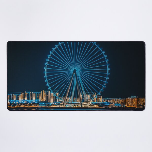 Item preview, Bluewaters island and Ain Dubai ferris wheel on in Dubai, UAB designed and sold by RaimondKlavins.