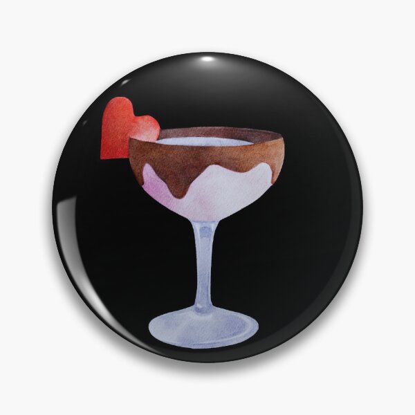 Artikelvorschau, Schokoladen-Erdbeer-Martini-Cocktail entworfen und verkauft von antevasinart.
