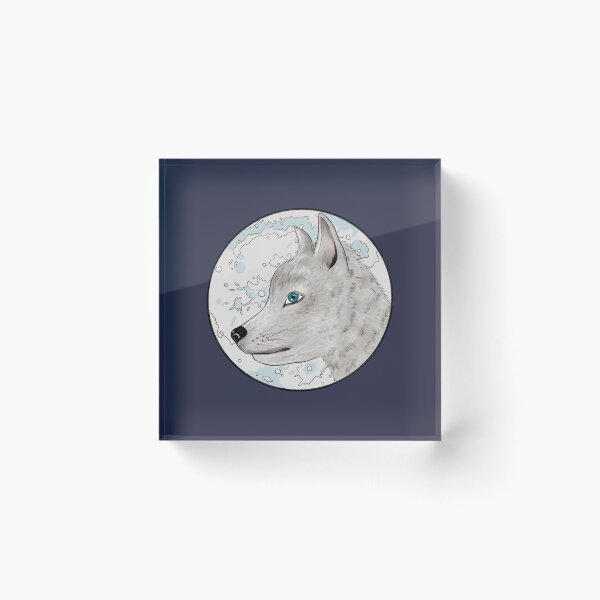 Item preview, Wolf Moon (January Full Moon) designed and sold by sarahmutter.