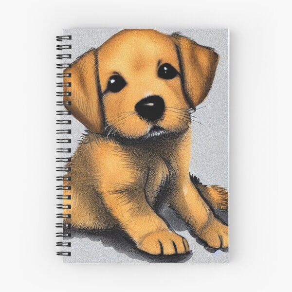 Item preview, Dog fanart Mans Best Friend simple puppy with big eyes designed and sold by ValleyDream.