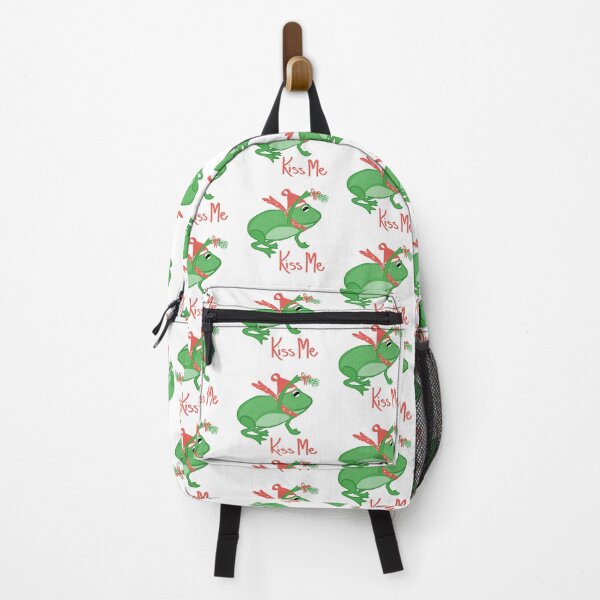 Item preview, Kiss Me Under the Mistletoe | Christmas Frog Kiss designed and sold by fairytalearrrt.