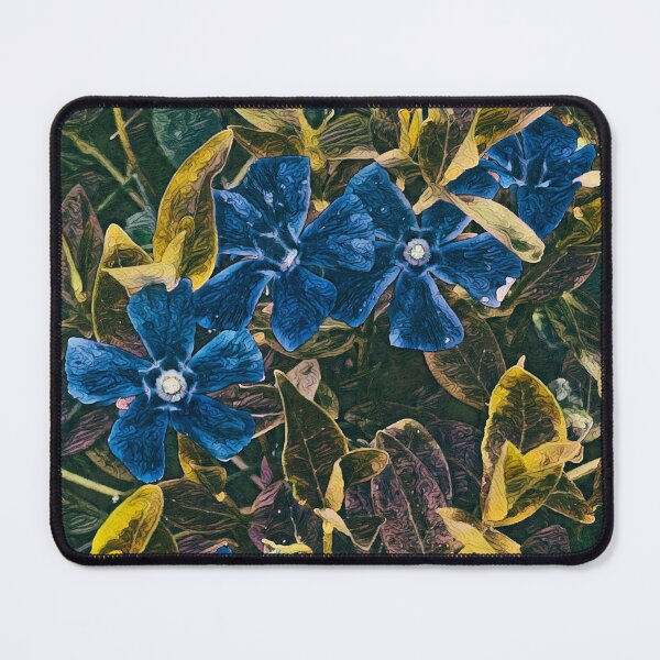 Item preview, Vinca Minor Amber Dark Illustration designed and sold by SunshineWalker.
