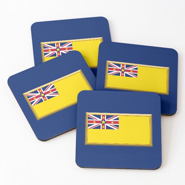 Item preview, NIUE Flag Gifts, Masks, Stickers & Products (GF) designed and sold by mpodger.