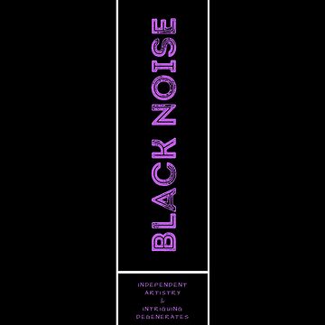 Artwork thumbnail, Black Noise Vertical by BlackNoiseZine
