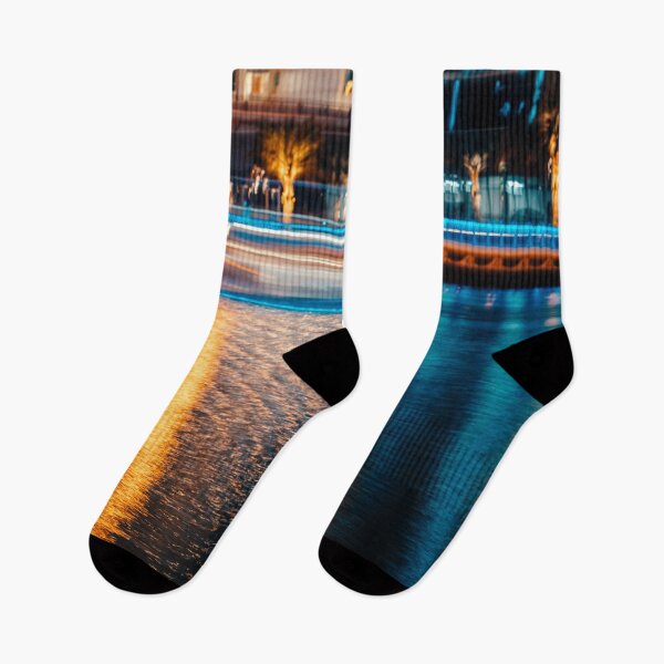 Item preview, Fantastic nighttime skyline with illuminated skyscrapers. Dubai, UAE designed and sold by RaimondKlavins.