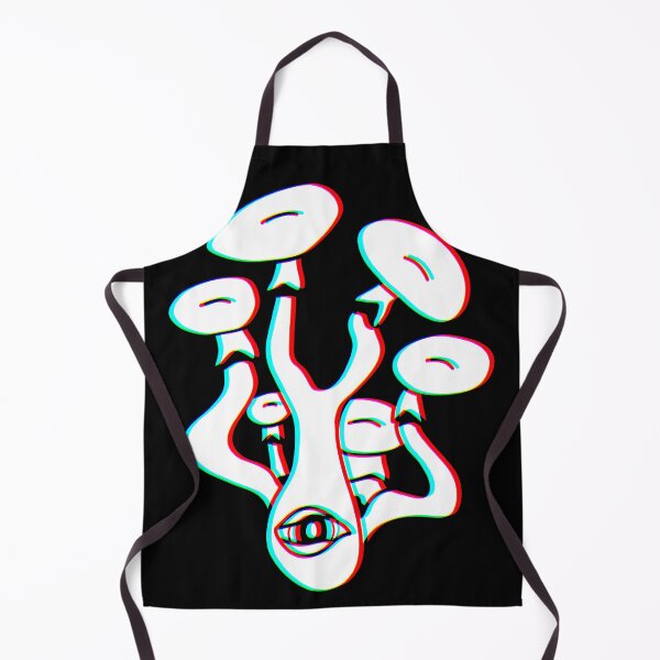 Item preview, 3D Mushrooms With An Eye - Trippy Mushroom Art designed and sold by mikeymadness.
