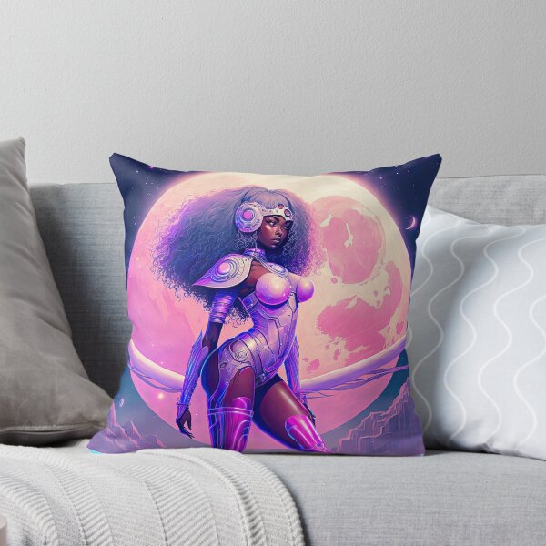 Item preview, Woman drawing in scifi look designed and sold by mrlongfield.