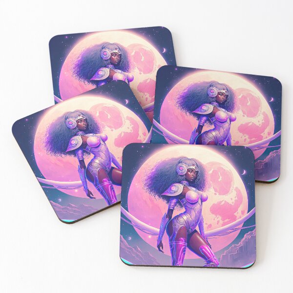 Item preview, Woman drawing in scifi look designed and sold by mrlongfield.