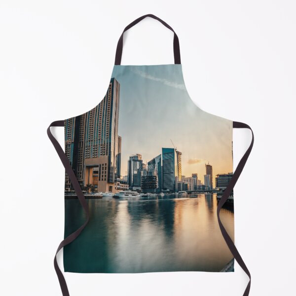Artikelvorschau, Dubai Marina with beautiful city sunset time entworfen und verkauft von RaimondKlavins.