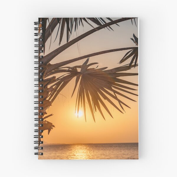Item preview, beautiful palm sunset time designed and sold by RaimondKlavins.