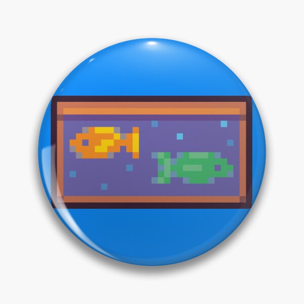 Item preview, Stardew Valley Tropical Fish #173 (Famous Painter Lupini) designed and sold by aiya-pixels.