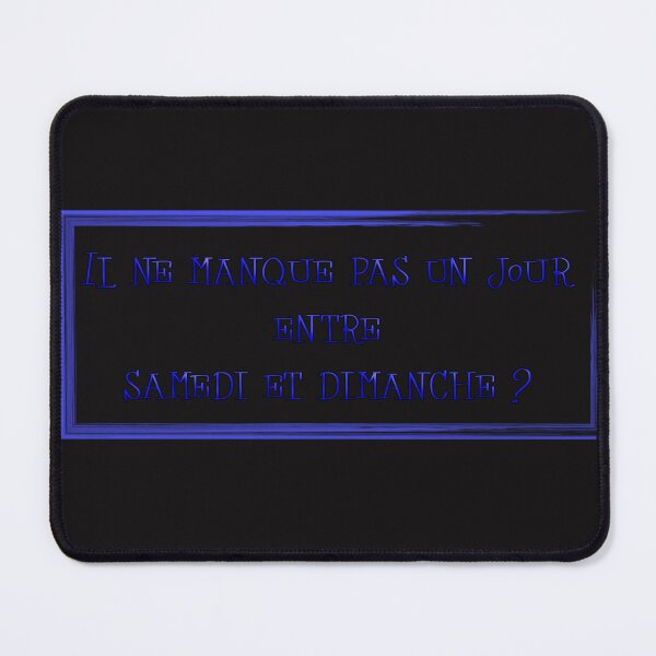 Item preview, Is there a day missing between Saturday and Sunday? designed and sold by LouvAnge-Art.