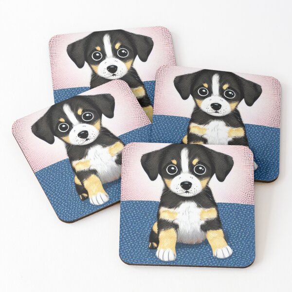 Item preview, Dog fanart Mans Best Friend simple puppy with big eyes designed and sold by ValleyDream.