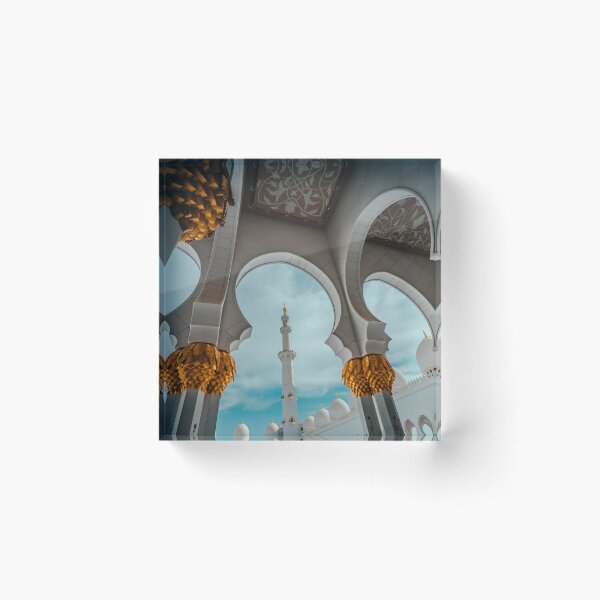 Item preview, Sheikh Zayed Grand Mosque at dusk, Abu-Dhabi, UAE designed and sold by RaimondKlavins.