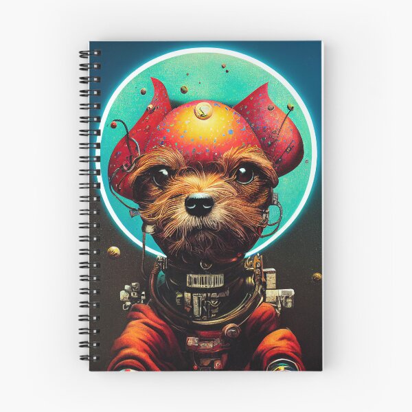 Item preview, Astronaut Maltese Puppy Nr. 5 designed and sold by thesupremewiz.
