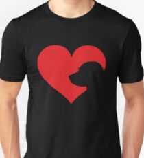 Camiseta unisex Labrador Owner Gift Lab en mi corazón