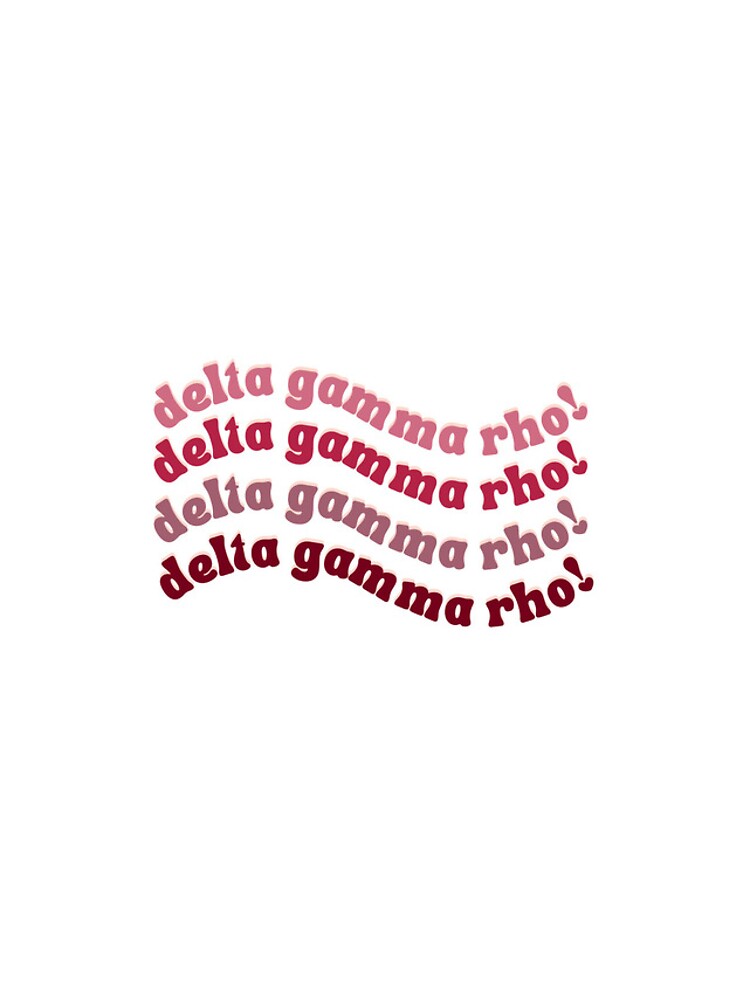 Thumbnail 4 of 4, iPhone Case, Harding Delta Gamma Rho Sticker designed and sold by larajharper.