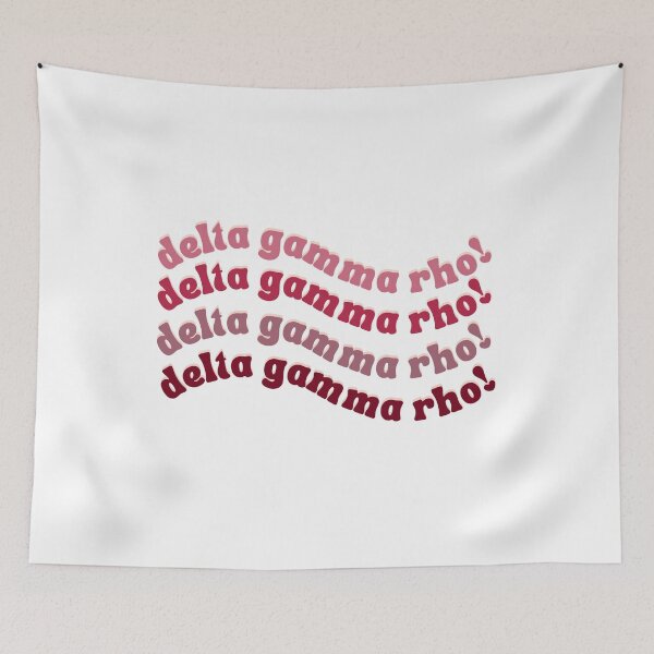 Item preview, Harding Delta Gamma Rho Sticker designed and sold by larajharper.