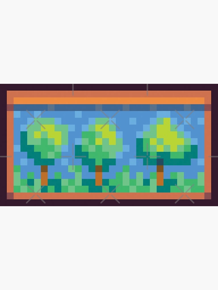 "Stardew Valley Three Trees (Famous Painter Lupini)" Poster for Sale by