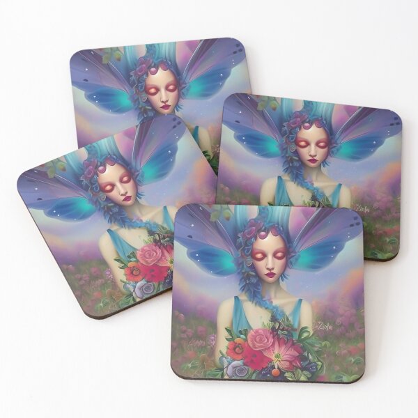 Item preview, Enchanting  Fairies Floral Fairy Tale Magical Pretty Girl Fairy  designed and sold by ZiolaRosa.